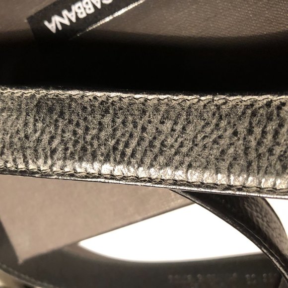 Dolce &Gabbana Lux leather belt with rolled buckle,original D&G box Brand New - Picture 13 of 13